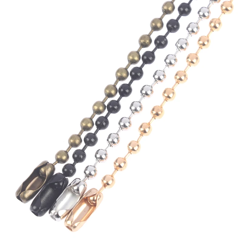 1PC New Original 100cm Stainless Steel Copper Switch Chain For Ceiling Fan Lights, Wall Lamp, Table Lamp, And Etc