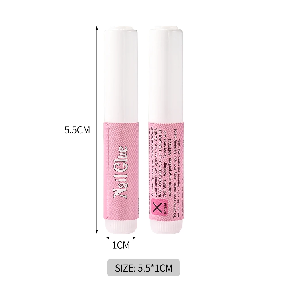 10-30pcs Fast Drying Nail Glue Acrylic False Nail Tips Glue Gel For Fast Extension Super Bond Rhinestones False Nails Mini Glue