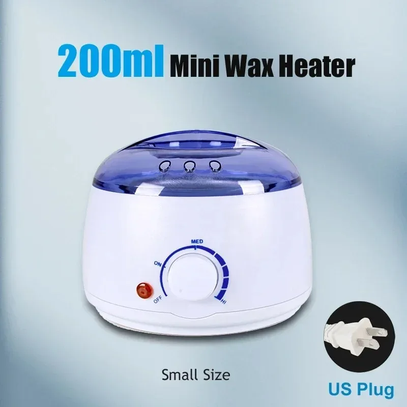 Wax Heater Warmer Machine For Hair Removal Depilation Wax Dipping Epilator Paraffin Pot and Wood Sticks Kit
