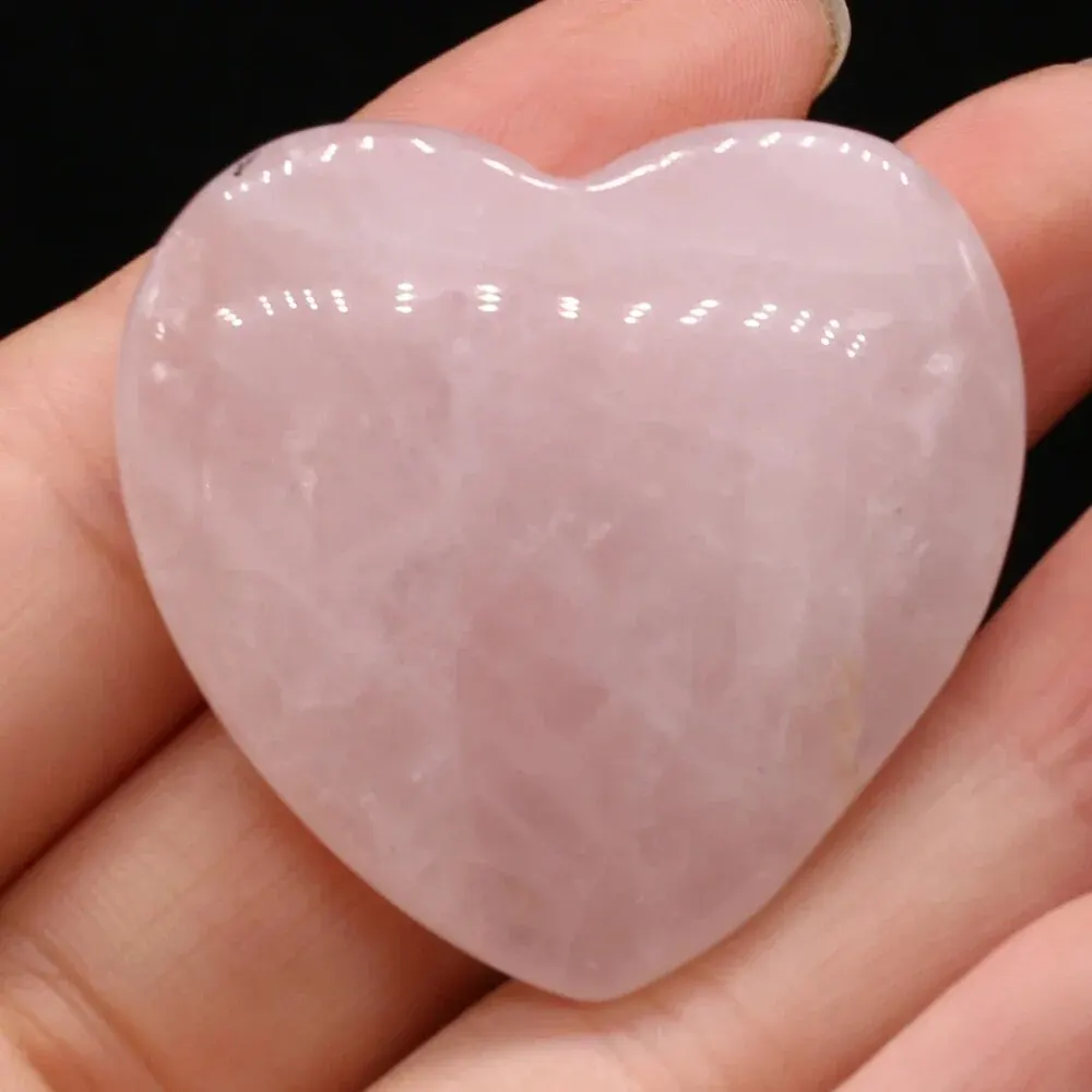 1pc 40mm Natural Stone Crystal Amethyst Quartz Living Room Ornament Love Thumb Stone Forgetfulness Stone Healing Stone Accessory