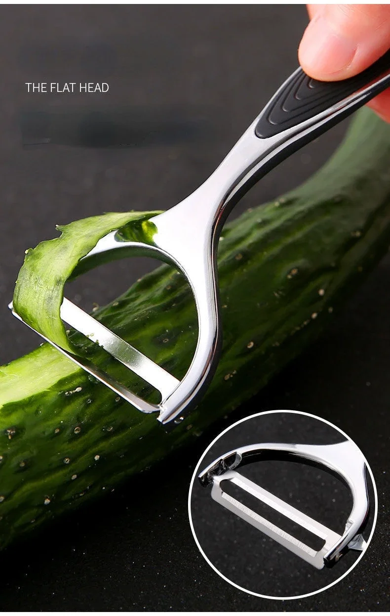 Stainless Steel Vegetable Peeler Potato Peeler Multifunctional Carrot Grater Fruit Tools Kitchen Accessories Gourmet Pelador Bar