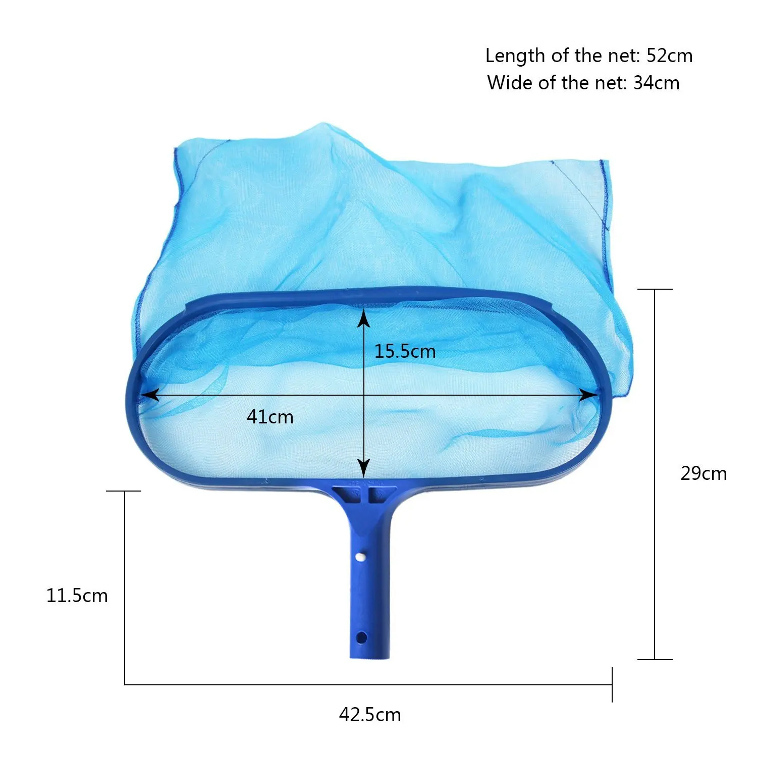 1PCS Garbage Swimming Pool Tool Deep Water Leaf Picker Cleaning Equipment Fishing Net