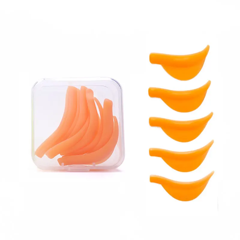 5Pairs Eyelash Perming Curler Lift Pads 3D Lashes Perm Rods Shell Silicone Lash Lifting Kit Makeup Beauty Tool