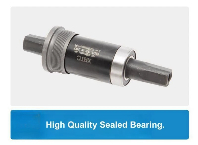 Bike Bottom Bracket,Square-Taper Bottom Bracket 68mm, 103/110/113/118/120/122/124/127MM