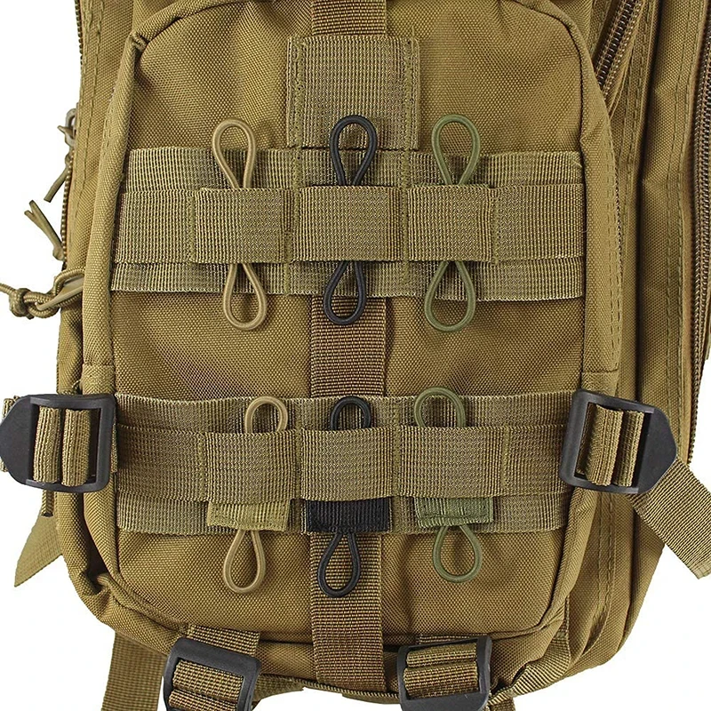 5/10Pcs Antenna Binding Buckle Outdoor Tactical Molle System Backpack Vest Accessories Tactical Buckle Fixed Binding Retainer