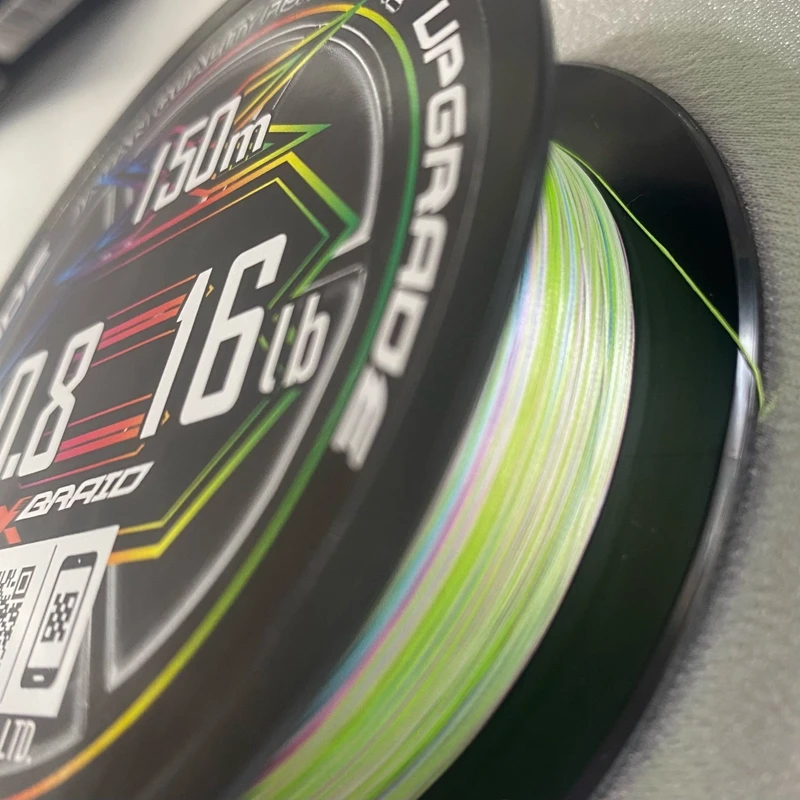 Original YGK X-BRAID UPGRADE PENTAGRAM Fishing Line New Color Multifilament X8 PE Line Made in Japan 150M/200M 14LB-60LB