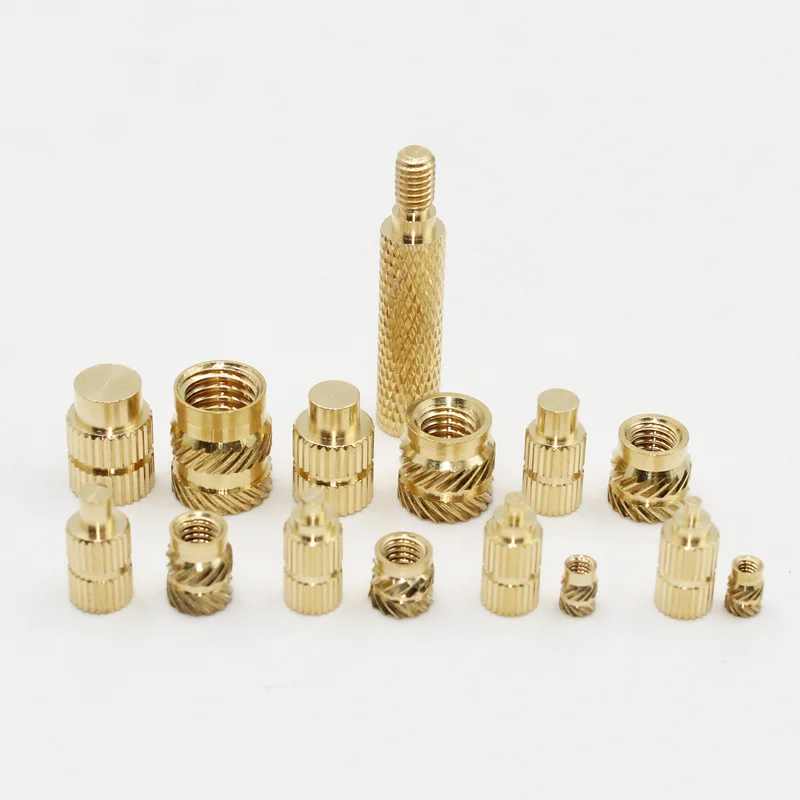 Brass Insert Nut Heat Set Soldering Iron Tip for 3D Printer Plastic Case Soldering Copper Hot Melt Insert Nut M2 2.5 M3 M4 M5 M6