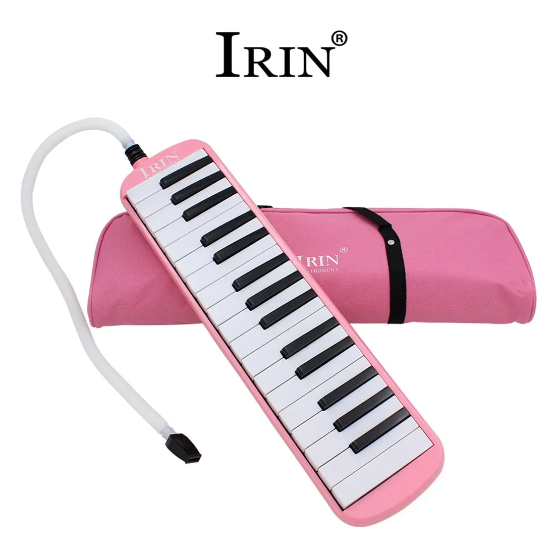 IRIN Portable 32 Keys Piano Melodica Set with Carrying Bag Professional Durable Melodic Playing Keyboard Musical Instruments