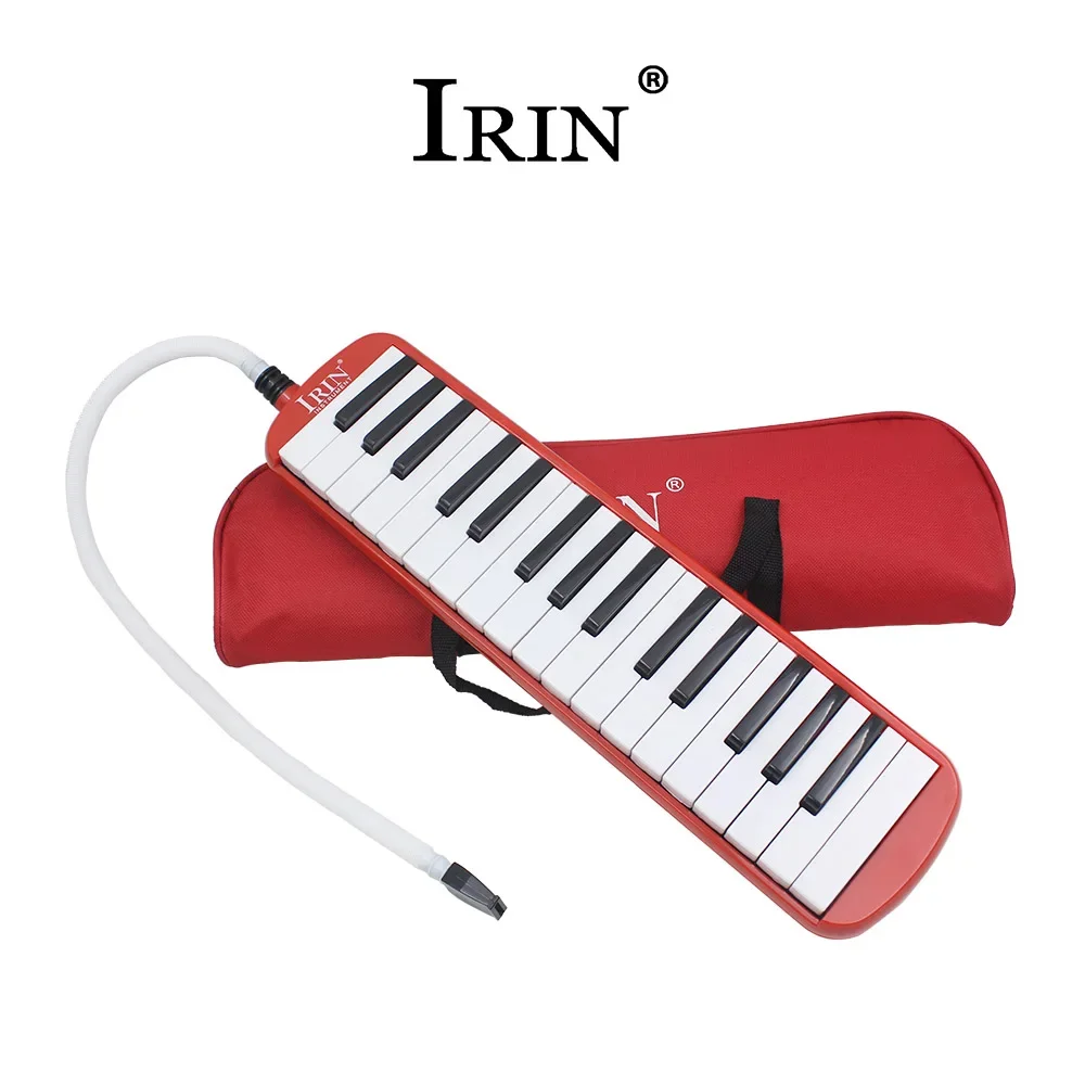 IRIN Portable 32 Keys Piano Melodica Set with Carrying Bag Professional Durable Melodic Playing Keyboard Musical Instruments