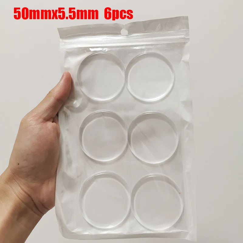 Self-Adhesive Clear Rubber Anti Slip Bumpers Feet Pads Damper Buffer Cabinet Door Silicone Furniture Stop Muffler Wall Protector