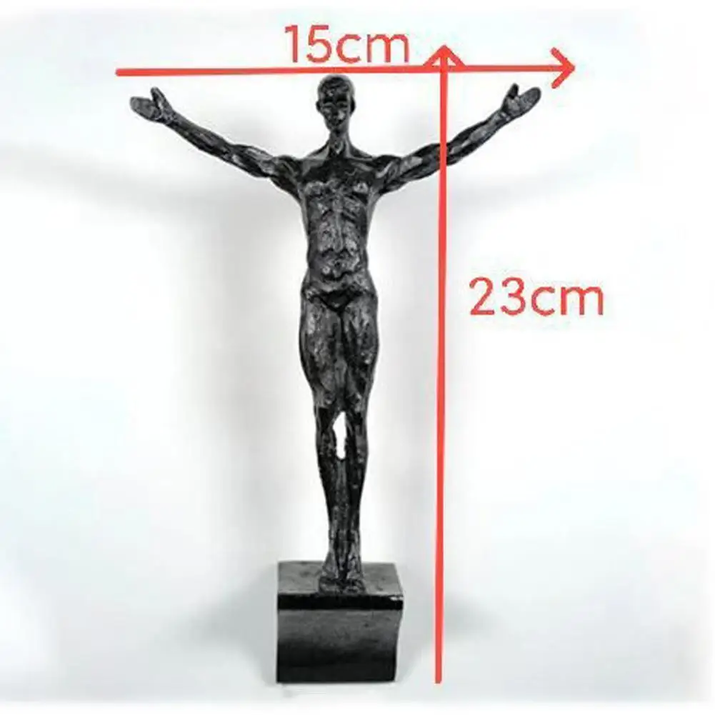 Climbing Athlete Man Art Sports Wall Hanging Ornaments Home Figures Miniatures Rock Climbing Man Resin Sculptures Statue