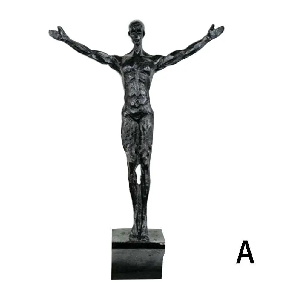 Climbing Athlete Man Art Sports Wall Hanging Ornaments Home Figures Miniatures Rock Climbing Man Resin Sculptures Statue