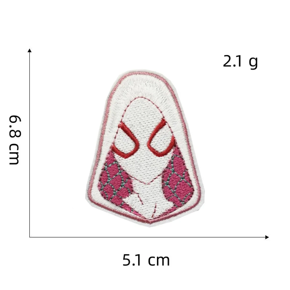 Fun Movies Cool Embroidery Patches Anime Hot Melt Adhesive Tape Stickers Cartoon Decorations Personalized Embroidery Stickers