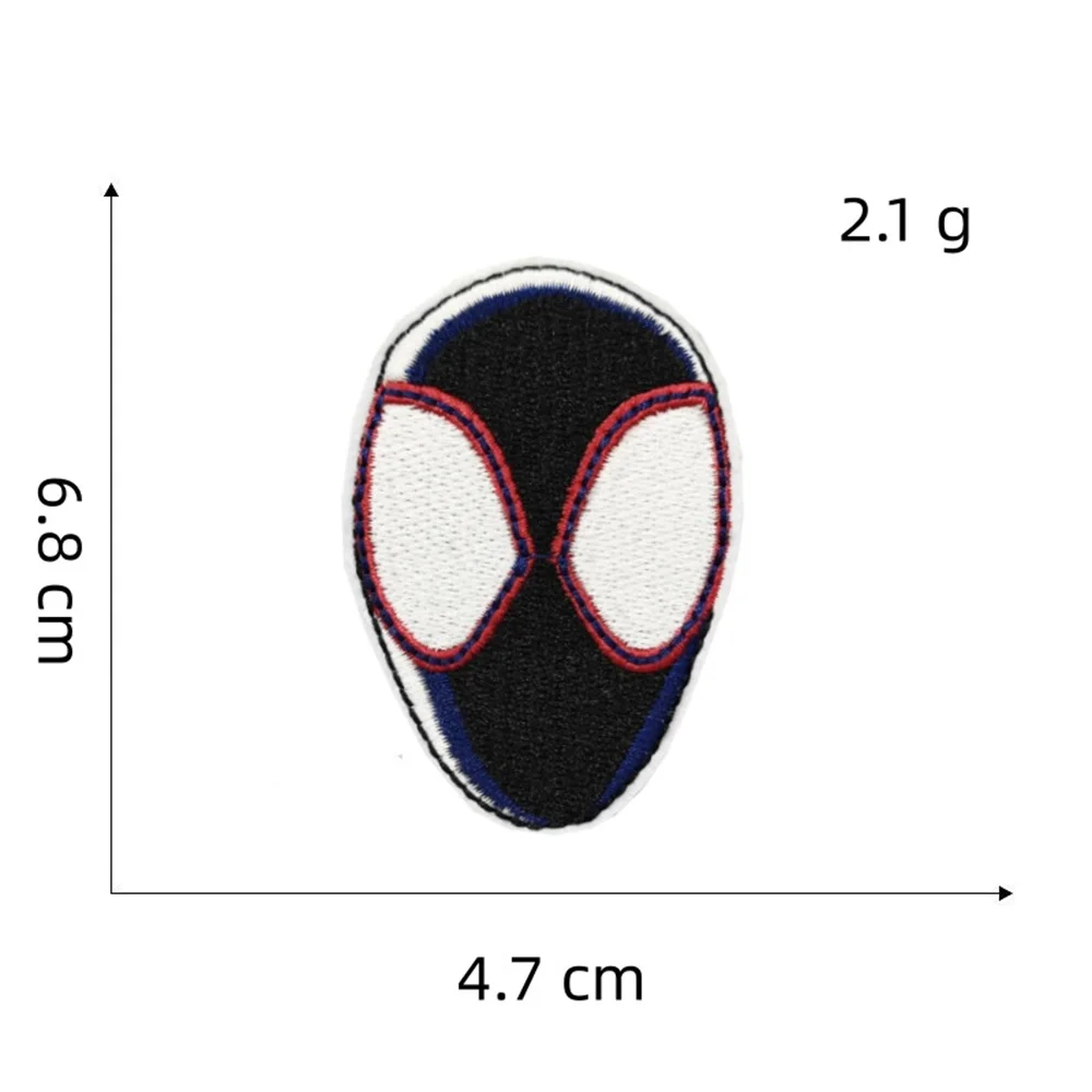 Fun Movies Cool Embroidery Patches Anime Hot Melt Adhesive Tape Stickers Cartoon Decorations Personalized Embroidery Stickers