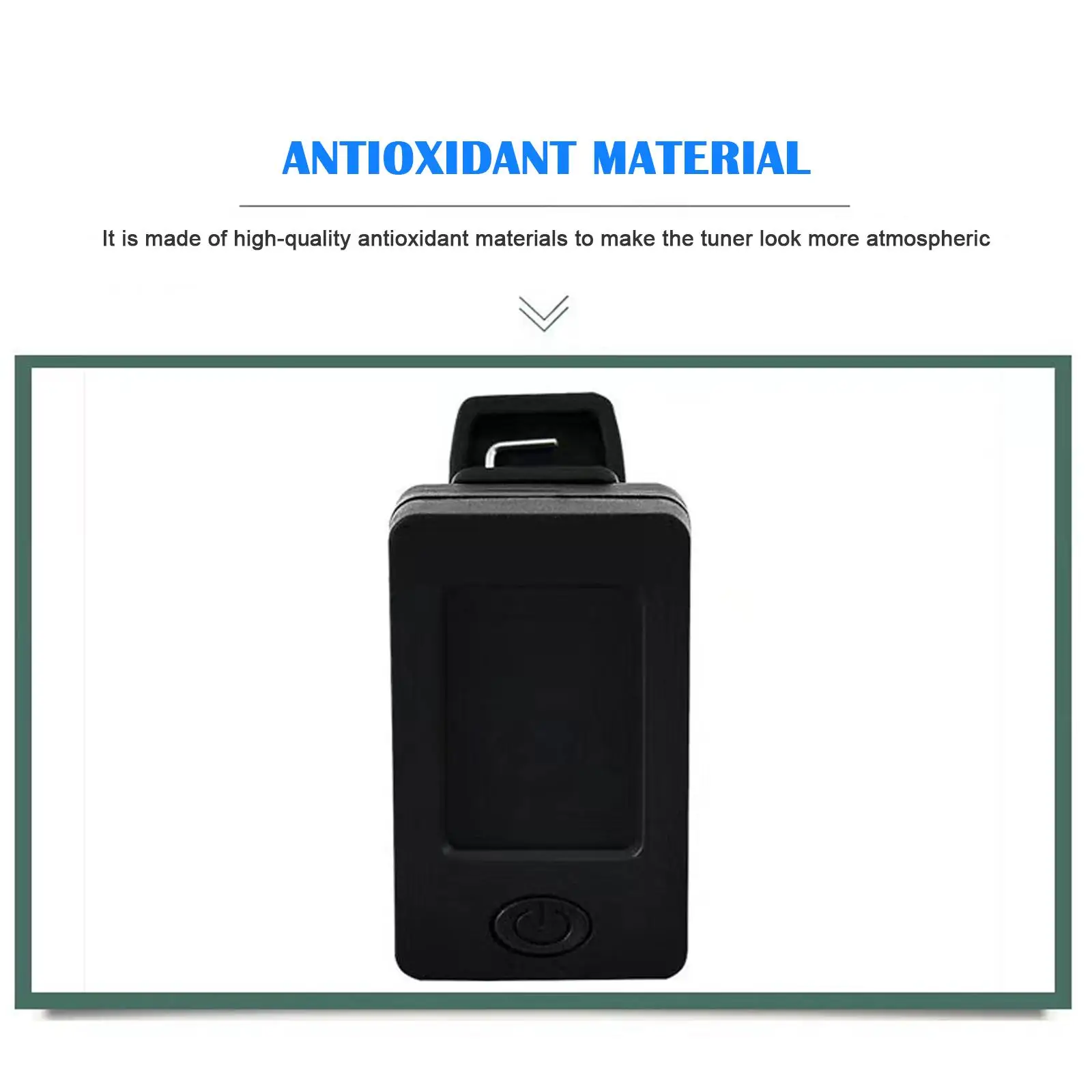 Professional Clip-On 360 Degree Acoustic Guitar Tuner LCD Screen Electric Digital Tuner For Acoustic Guitar Ukulele Accessories