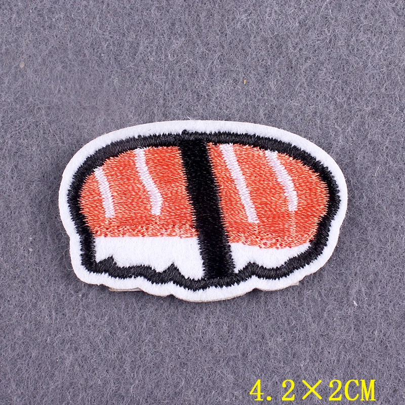 Anime Patch Embroidered Patches For Clothing Stickers DIY Fox Hook Loop Stripes Cartoon Patch Iron On Patches On Clothes Decor