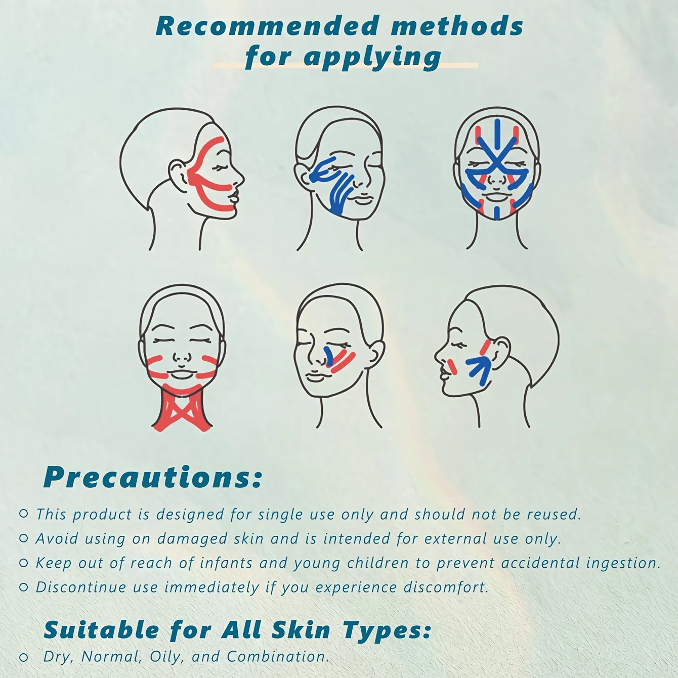 Elastic Face Lift Tape-Instantly Lifts Sagging Jowls,Neck Skin,and Double Chin for a Defined V Jawline-Reusable-0.98*196.85 inch