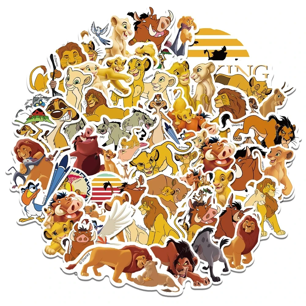 Lion King Simba Party Favors Animal Slap Bracelet Sticker Keychain Kids Birthday for Boys Festival Gifts Pinata Filler Gift