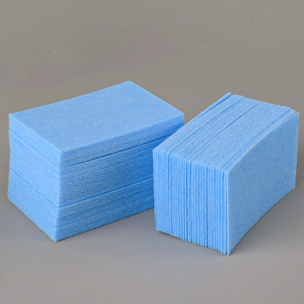 1000/600/500/100pcs Lint-Free Nail Cotton for UV Gel Polish Removal Wipes Paper Pads 100% Cotton Soft Non Woven Nail Cleaner Pad