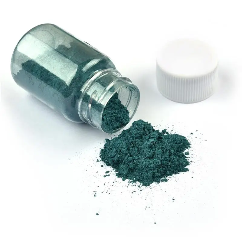 6/24/30Colors Epoxy Resin Dye Mica Powder Powdered Pigments Set Resin Mica Pearlescent Resin Pearl Natural Micas Colorants Resin