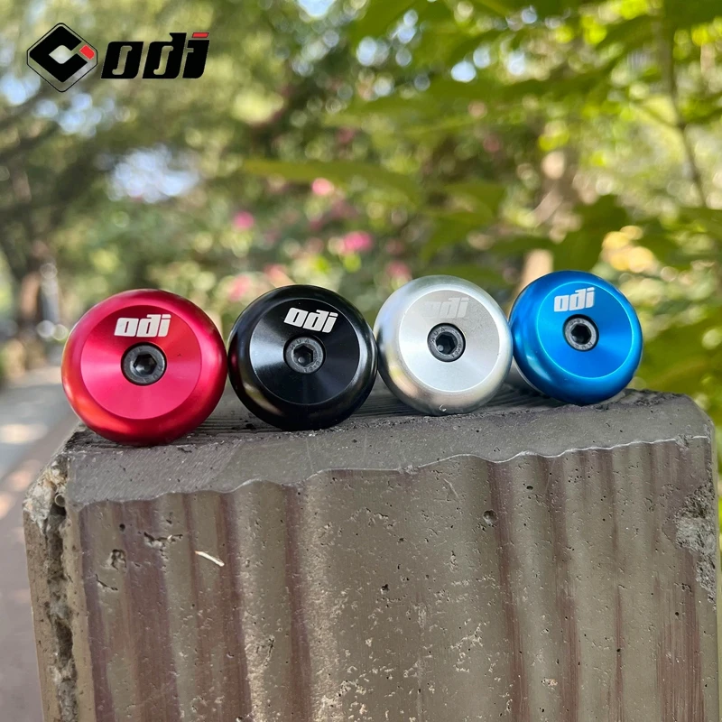 ODI Bicycle Expansion Handle Plugs Ultra-Light Aluminum Alloy Balance Handle Plugs Bike Bar Ends Caps for DH/XC Bicycle Parts