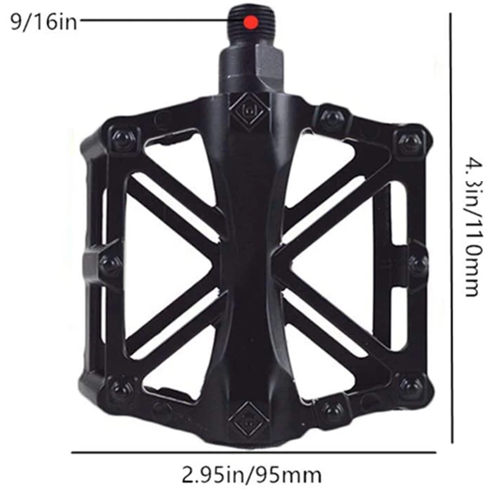2Pcs MTB Road Bike Ultralight Bicycle Aluminum Alloy Bearing Anti-Slip Pedals Подшипник Велосипеда