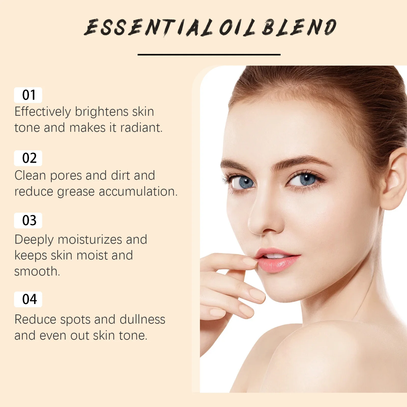 Castor Oil Eye Serum Anti-wrinkle Remove Dark Circles Eye Bags Anti-puffiness Lift Firm Ball Massage Moisturize Nourish Eye Care