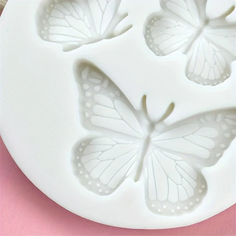 3 Butterfly Silicone Molds for Candles, Clay, and Resin - Insect Themed