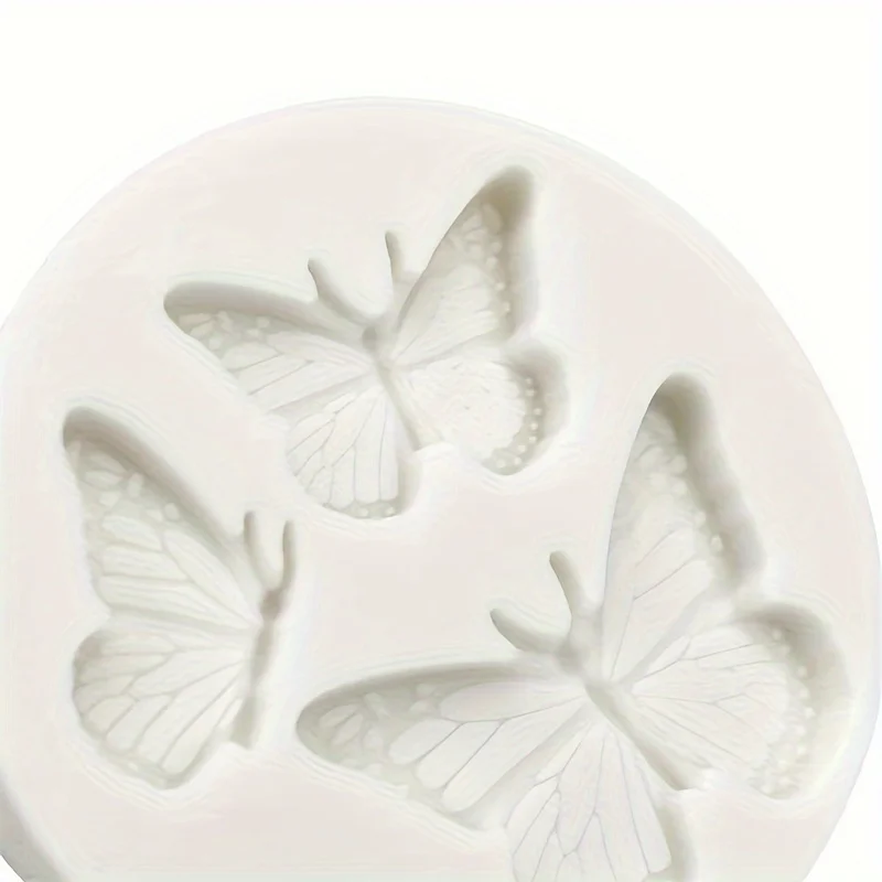 3 Butterfly Silicone Molds for Candles, Clay, and Resin - Insect Themed