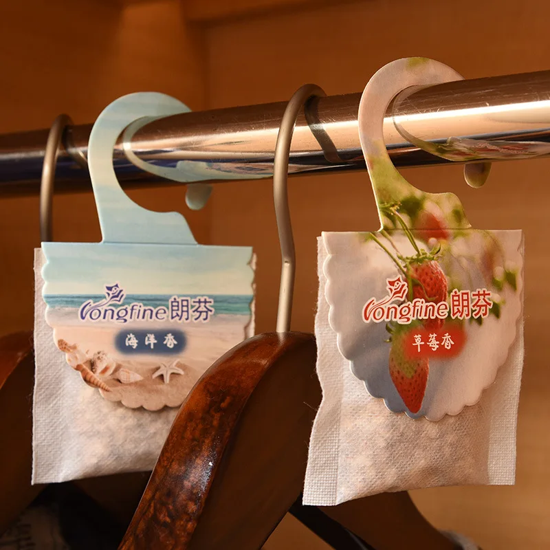 5/10pcs Wardrobe Hanging Sachets Lasting Fragrance Scented Bags for Closet Room Drawers Bathroom Air Freshener Aromatherapy