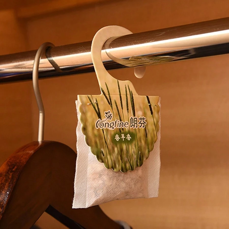 5/10pcs Wardrobe Hanging Sachets Lasting Fragrance Scented Bags for Closet Room Drawers Bathroom Air Freshener Aromatherapy