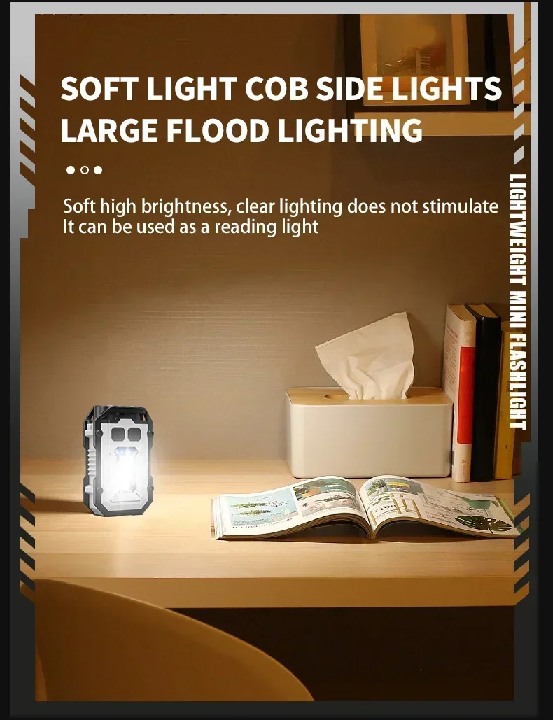 KDULIT Tactical Helmet Light Safety Flashing Light Survival Signal Light Waterproof Lamp Outdoor Equipment for Hunting Hiking