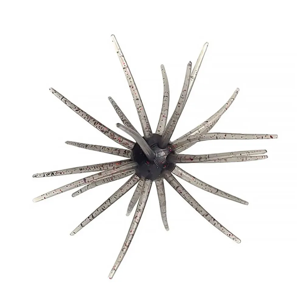 Bazooka TPE Fishing Lure Simulated PVC Sea Urchin 2g 8g Soft Pike Silicone For Bream Sea Bass Tilapia Gears Mandarin Winter Bait
