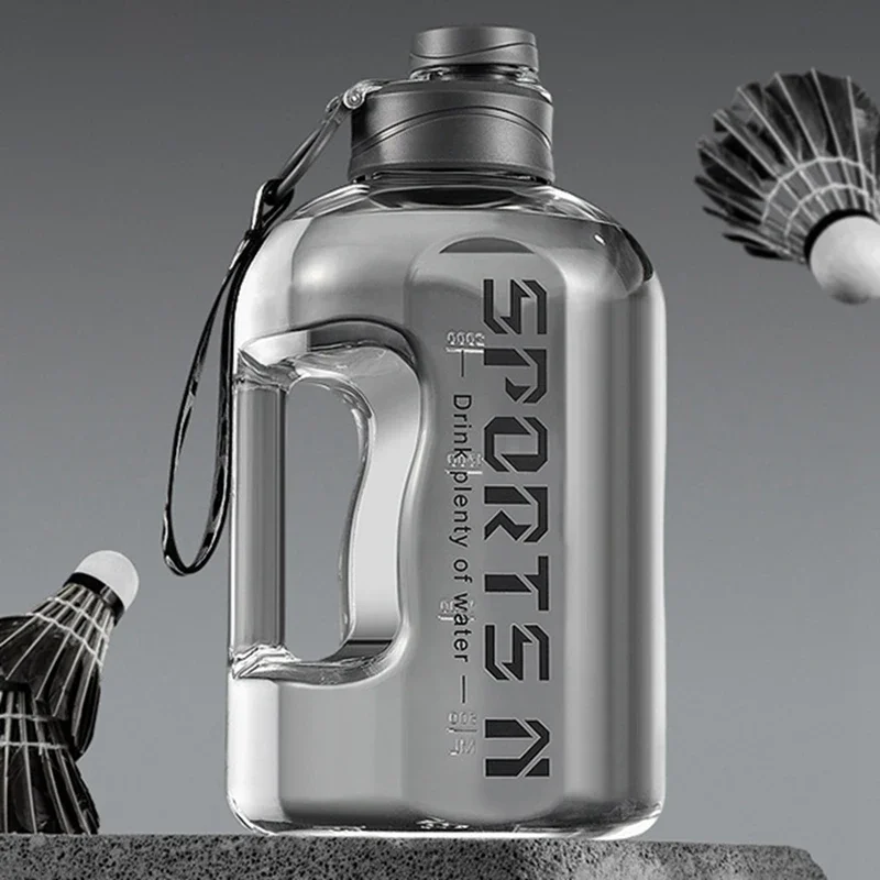 Large Capacity 2 Liter Water Bottle Sports Gym Water Kettle for Camping Travel BPA Free Drinking Bottles