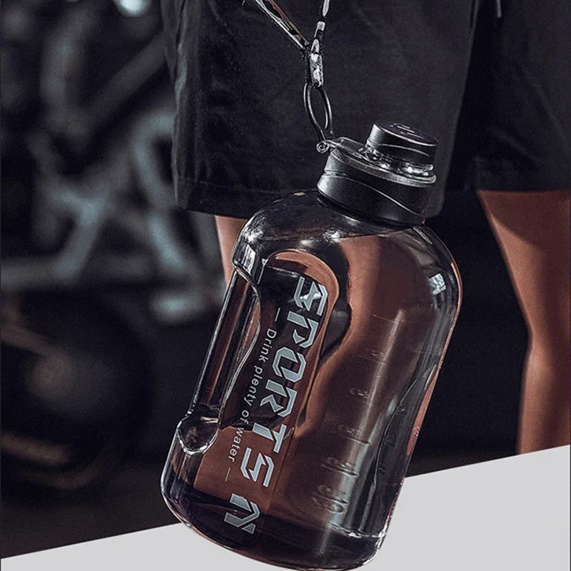 Large Capacity 2 Liter Water Bottle Sports Gym Water Kettle for Camping Travel BPA Free Drinking Bottles