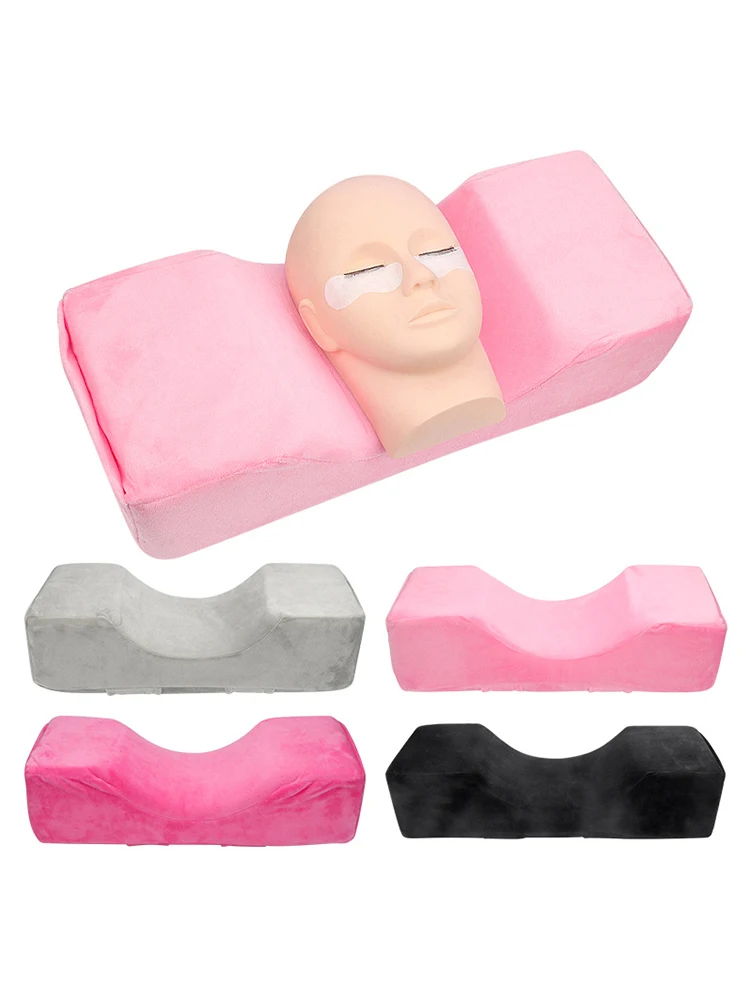 1Pcs Professional Lash Pillow Neck Support Grafting Eyelashes Soft Memory Foam Eyelash Extension Pillow Salon Makeup Tools