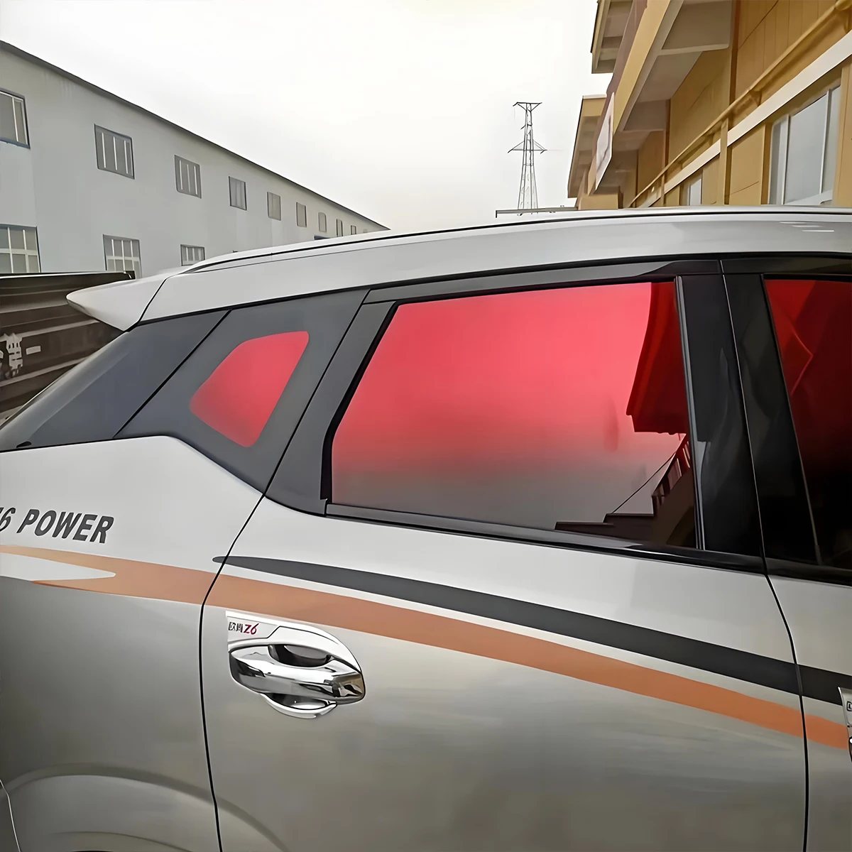 Gradient Solar Window Tint Film Color Changing Film Car Sun Shade Front Windshield Sunshade Protector Heat Insulation Universal