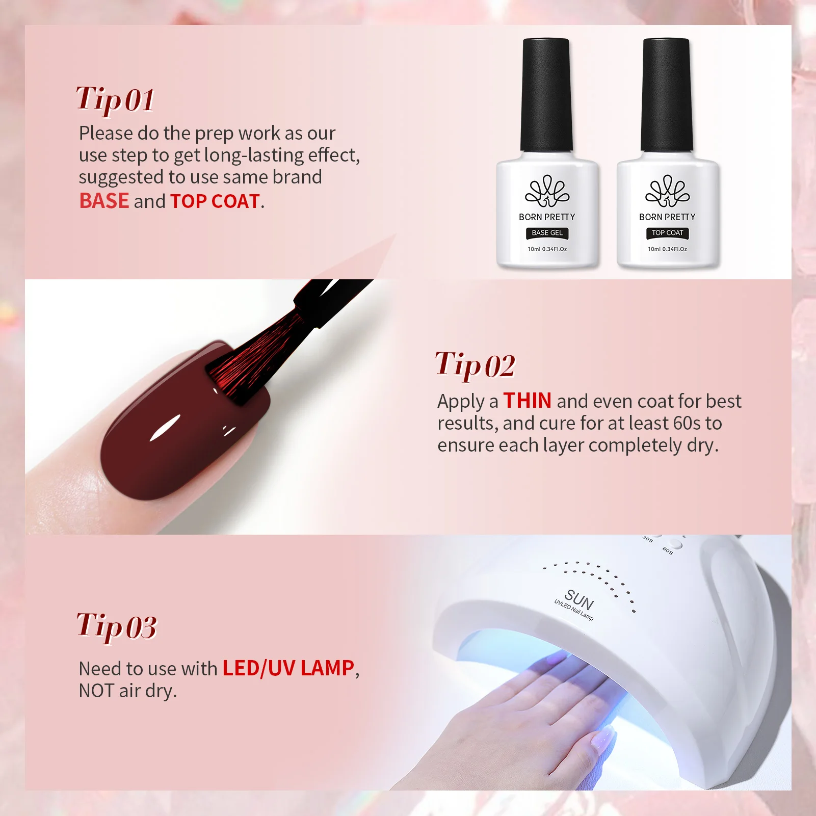 BORN PRETTY 130Colors Nail Gel Polish 10ml Vernis Semi Permanent Nail Art Manicure Soak Off LED UV Gel Nail Polish Nail Supplies