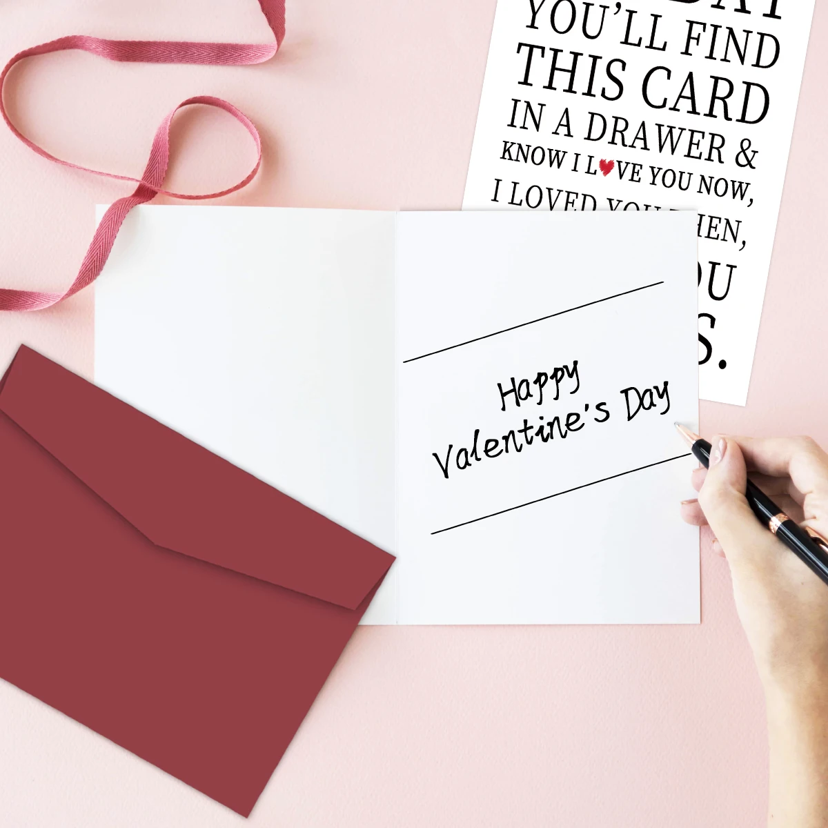 Heartfelt Love Anniversary Card, I Love You Always Greeting Card for Him Her Mom Wife Lover, Perfect for Valentine's Day,Wedding