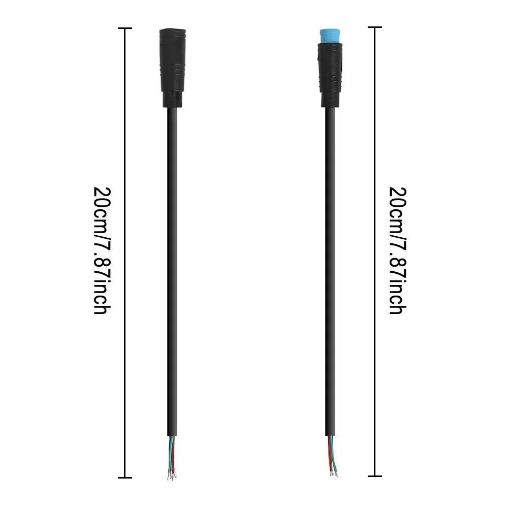 2/3/4/5/6Pin Male Female Cable Ebike Display Cable Connector Wire For Electric Scooter Sensor Electric Bicycle Butt Joint Plug