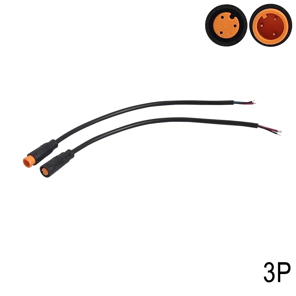 2/3/4/5/6Pin Male Female Cable Ebike Display Cable Connector Wire For Electric Scooter Sensor Electric Bicycle Butt Joint Plug