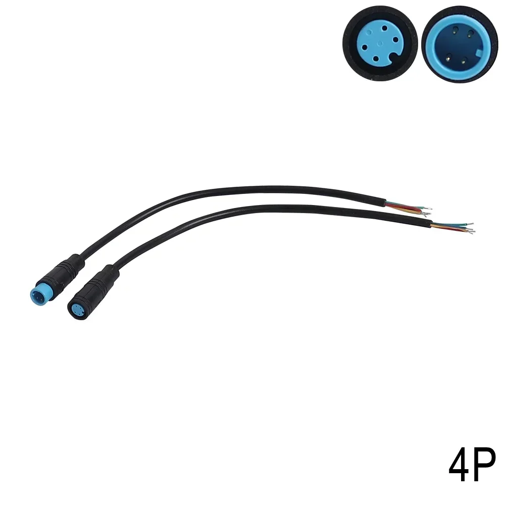2/3/4/5/6Pin Male Female Cable Ebike Display Cable Connector Wire For Electric Scooter Sensor Electric Bicycle Butt Joint Plug