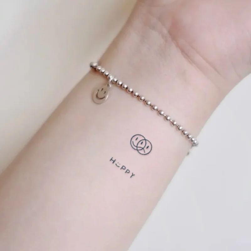 Small Pattern Waterproof Temporary Tattoo Stickers, Long-lasting Waterproof for One to Two Weeks, Finger Tattoos for Women.