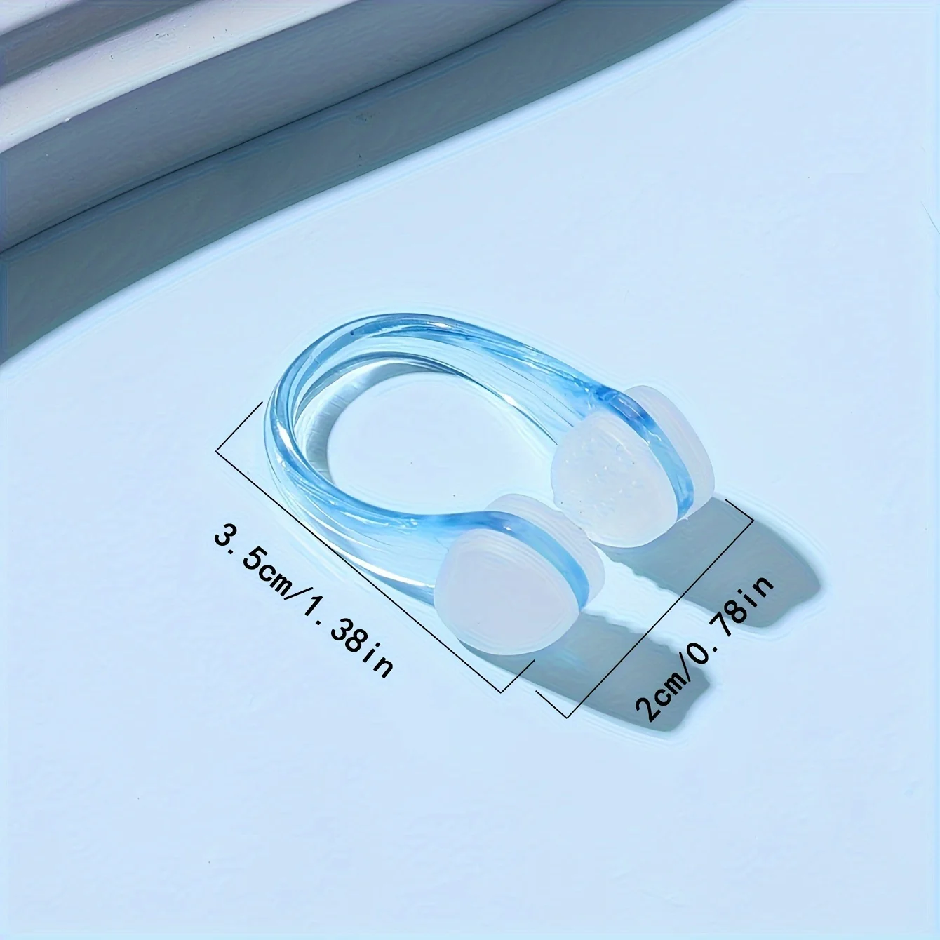 2 Pcs Swimming Nose Clip Professional Swimming Training Anti-choking Comfortable Waterproof and Non-slip Nose Clip
