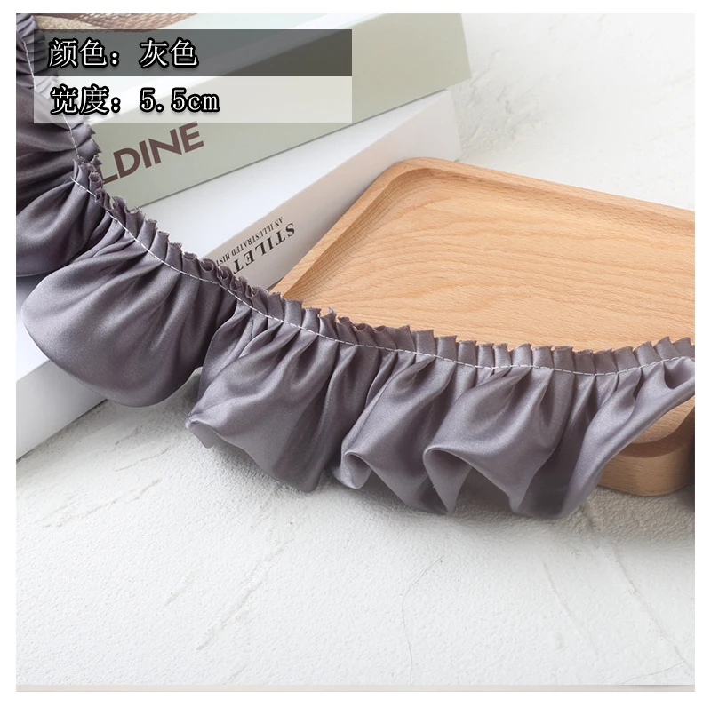 2Meters Satin Ribbons For Decoration Party Dress Sewing Accessories Needlework Handmade Material Lace Trim Fabric Pram DIY Item