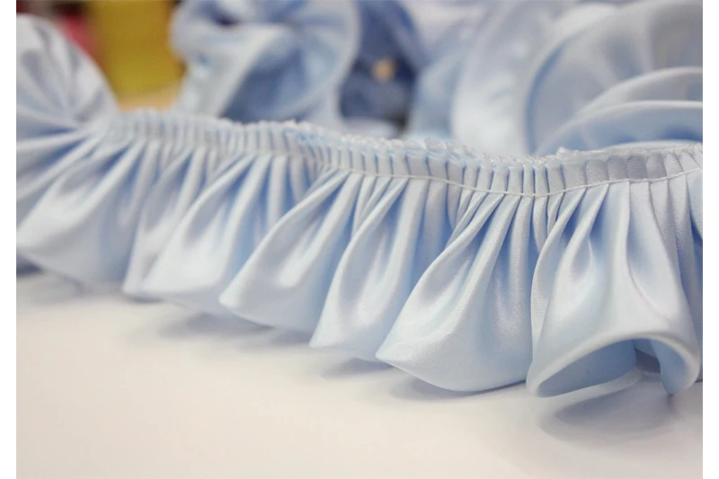 2Meters Satin Ribbons For Decoration Party Dress Sewing Accessories Needlework Handmade Material Lace Trim Fabric Pram DIY Item