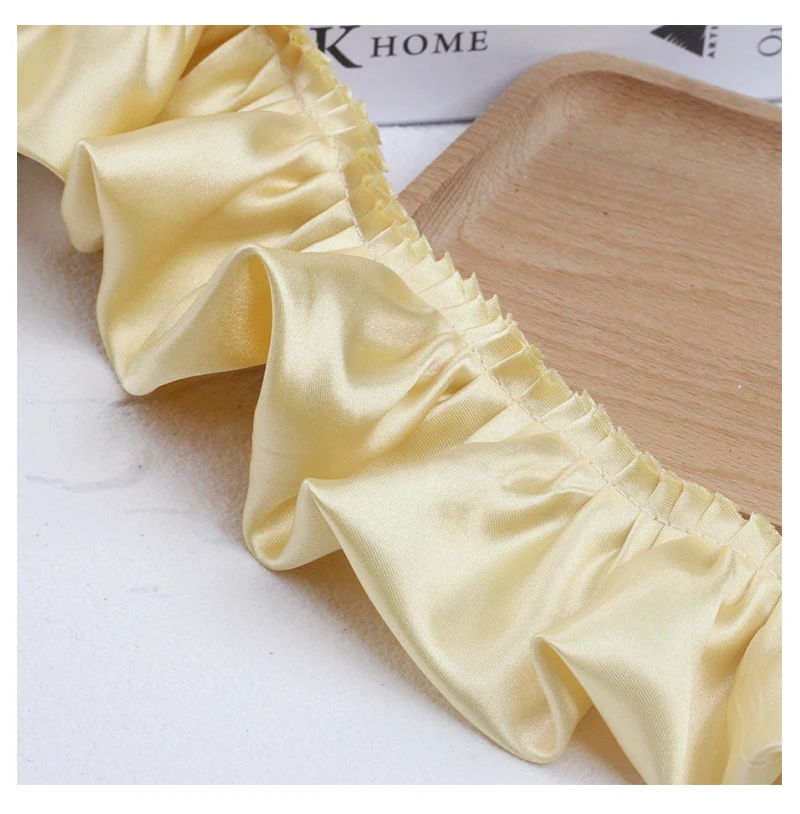 2Meters Satin Ribbons For Decoration Party Dress Sewing Accessories Needlework Handmade Material Lace Trim Fabric Pram DIY Item