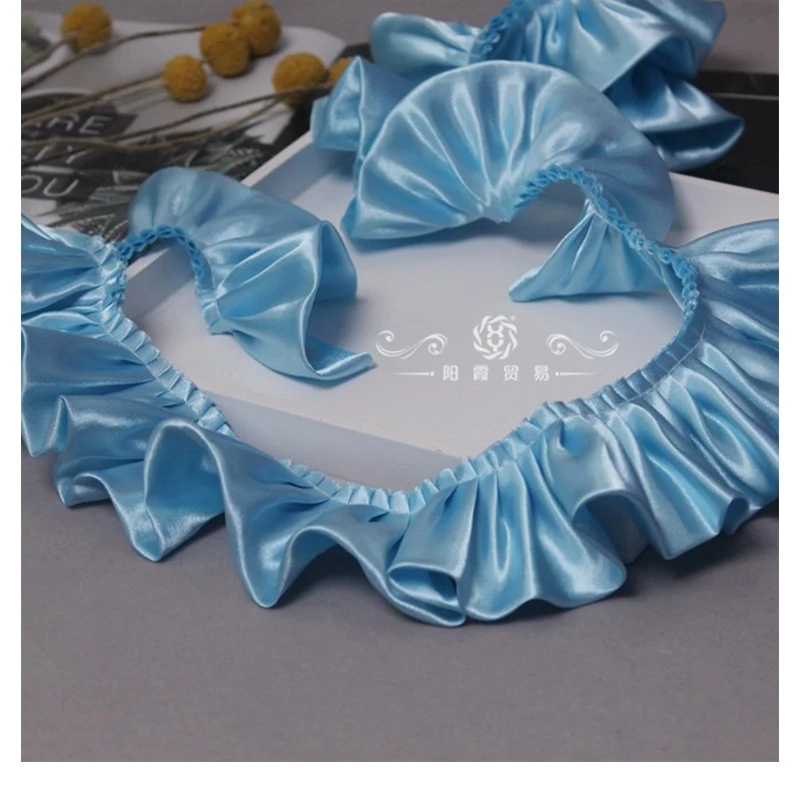 2Meters Satin Ribbons For Decoration Party Dress Sewing Accessories Needlework Handmade Material Lace Trim Fabric Pram DIY Item
