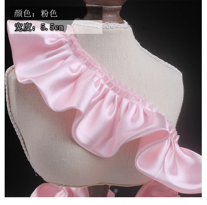 2Meters Satin Ribbons For Decoration Party Dress Sewing Accessories Needlework Handmade Material Lace Trim Fabric Pram DIY Item