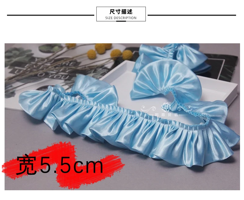 2Meters Satin Ribbons For Decoration Party Dress Sewing Accessories Needlework Handmade Material Lace Trim Fabric Pram DIY Item